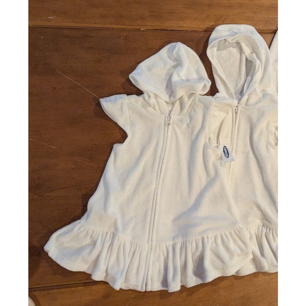 2 Old Navy girls swim cover-ups 18 - 24 mo perfect for Crafters matching TWINS